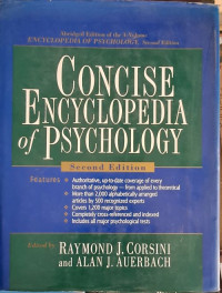 Image of Concise Encyclopedia of Psychology