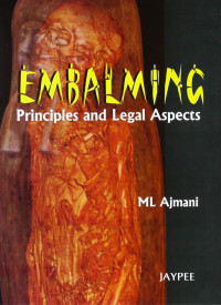 Image of Embalming : Principles and Legal Aspects