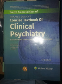 Image of Kaplan & Sadock’s Concise Textbook of Clinical Psychiatry