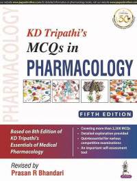 Image of KD Tripathi's MCQs in Pharmacology