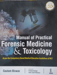 Image of Manual of Practice Forensic Medicine & Toxicology
