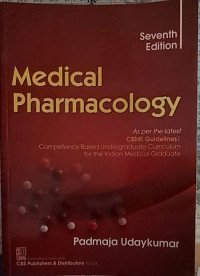 Image of Medical Pharmacology