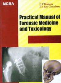 Image of Practical Manual of Forensic Medicine and Toxicology