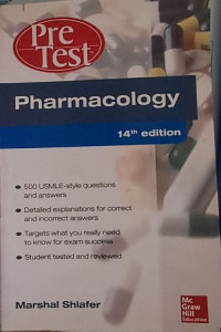 Image of Pre Test Pharmacology