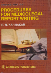 Image of Procedures for Medicolegal Report Writing