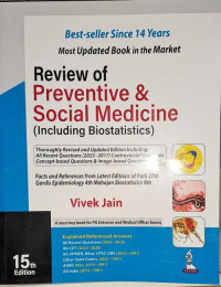 Image of Review of Preventive & Social Medicine (Including Biostatistics)