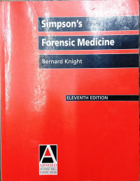 Image of Simpson's Forensic Medicine