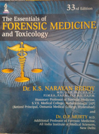 Image of The Essentials Of Forensic Medicine and Toxicology